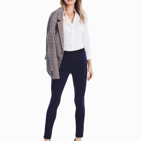 WHBM | Body Comfort Side-Zip Skinny Ankle Pants | Sz 0L - Picture 7 of 12